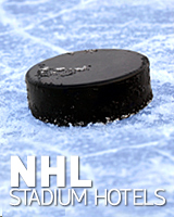 NHL arena hotels